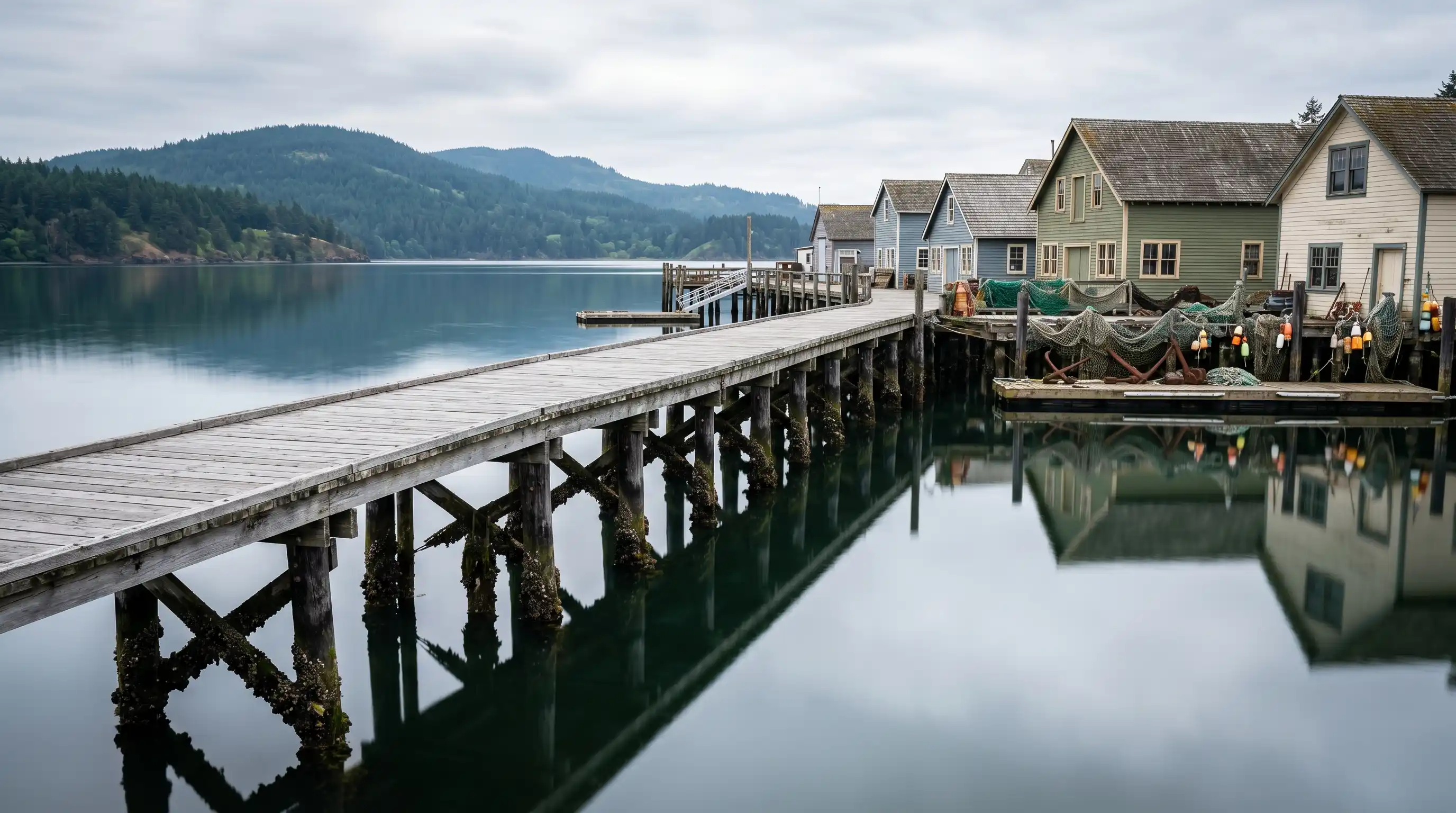 A scenic view of Coupeville, WA, a carpet cleaning service area for A Clean Carpet Co