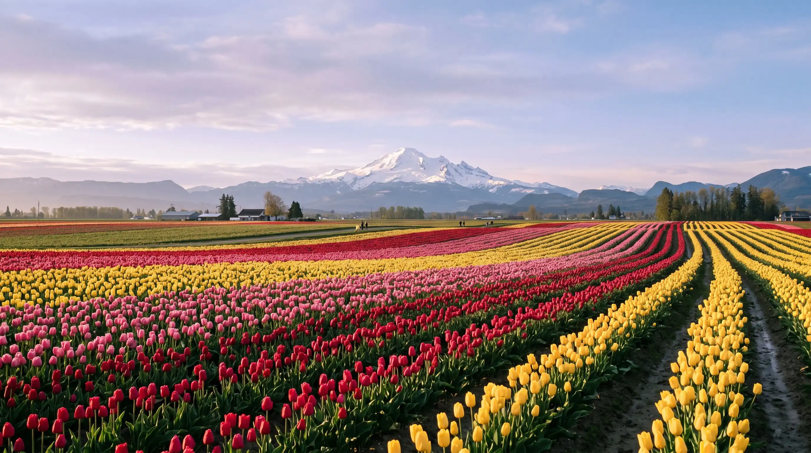 A scenic view of Mount Vernon, WA, a carpet cleaning service area for A Clean Carpet Co